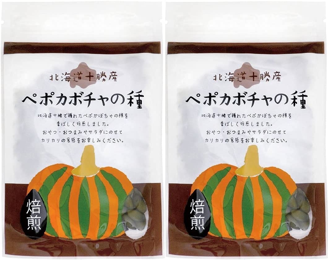 Amazon.co.jp: 北海道十勝産（農薬不使用） ペポカボチャの種（焙煎