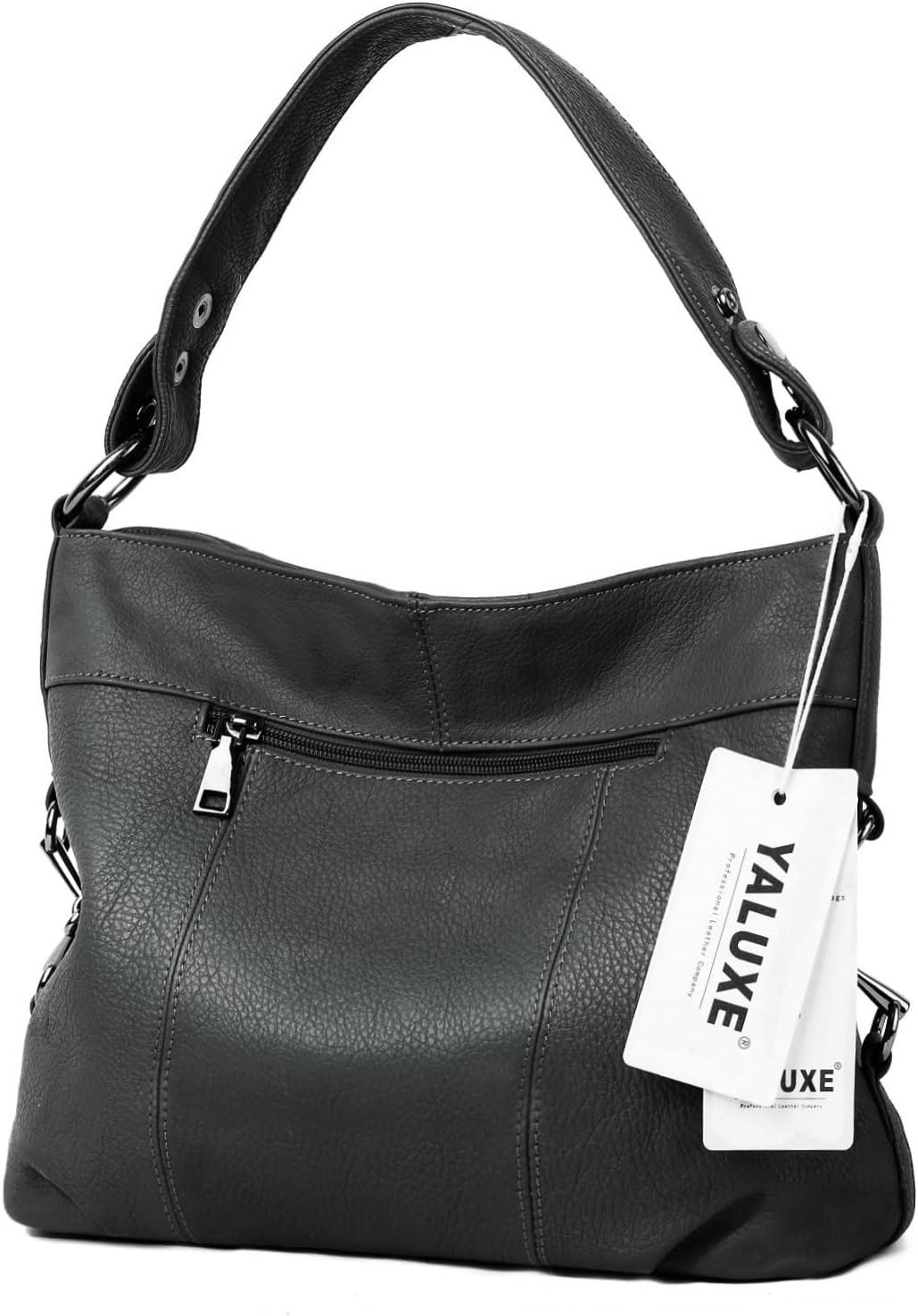 YALUXE Genuine Leather Shoulder Bags Stylish Hobo Handbags Purses Crossbody Bags for Women | Genuine Leather, Stylish - Image 8