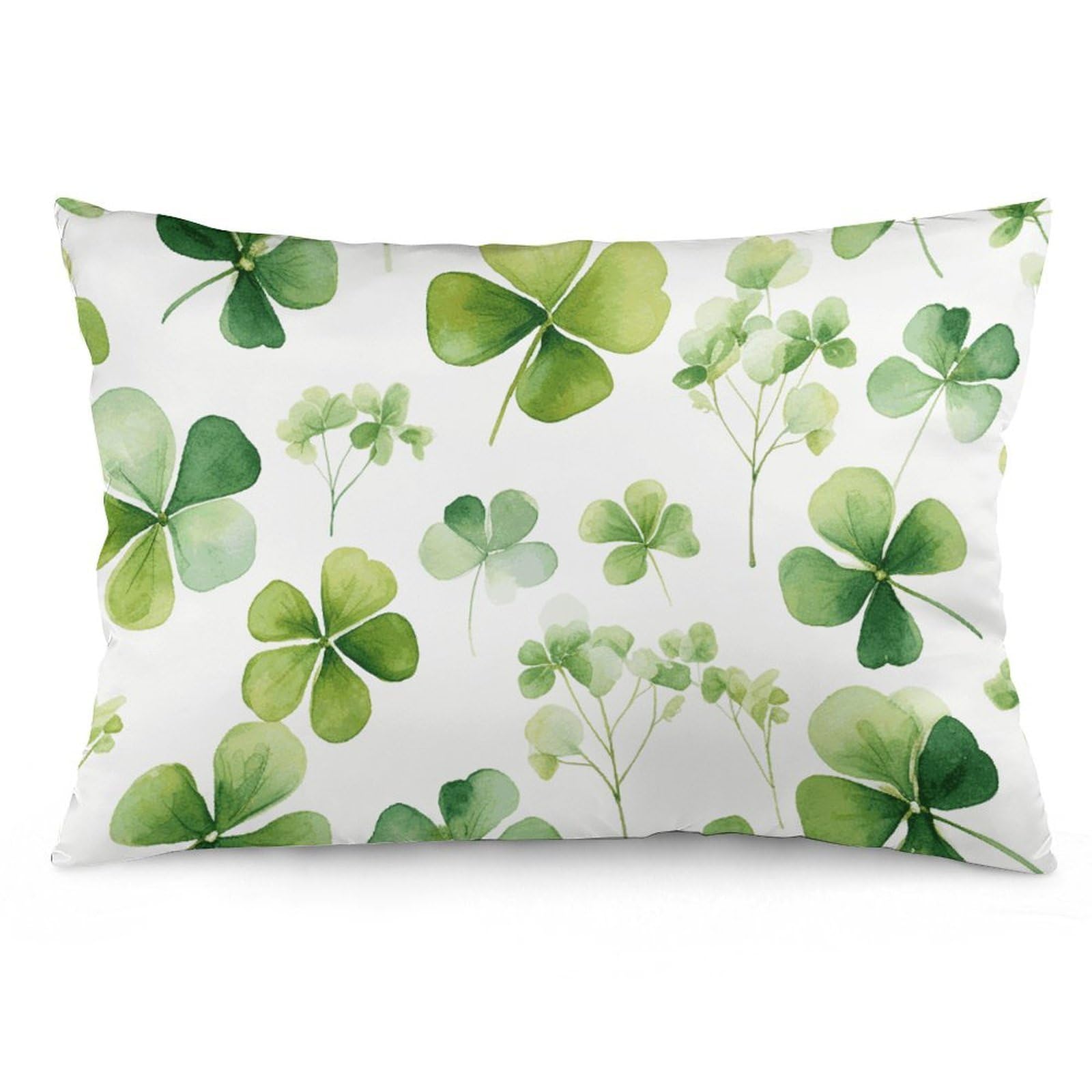 NTVOWPZO 2 Pack Decoration Throw Pillow Covers 20"x30" Pillowcases Covers Clover Pillowcases Modern Farmhouse Home Decor Sofa Cushions Covers for Couch Bed Living Room