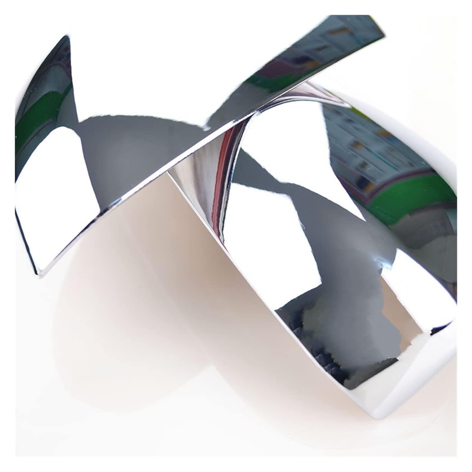 Buitenspiegelkap 2 Stuks Achteruitkijkspiegel Trim Voor Peugeot 3008 5008 Mk 2 2017 2018 Voor Gt Chrome Zijdeur Spiegel Cover Moulding Auto Sticker Guard Behuizing zijspiegel