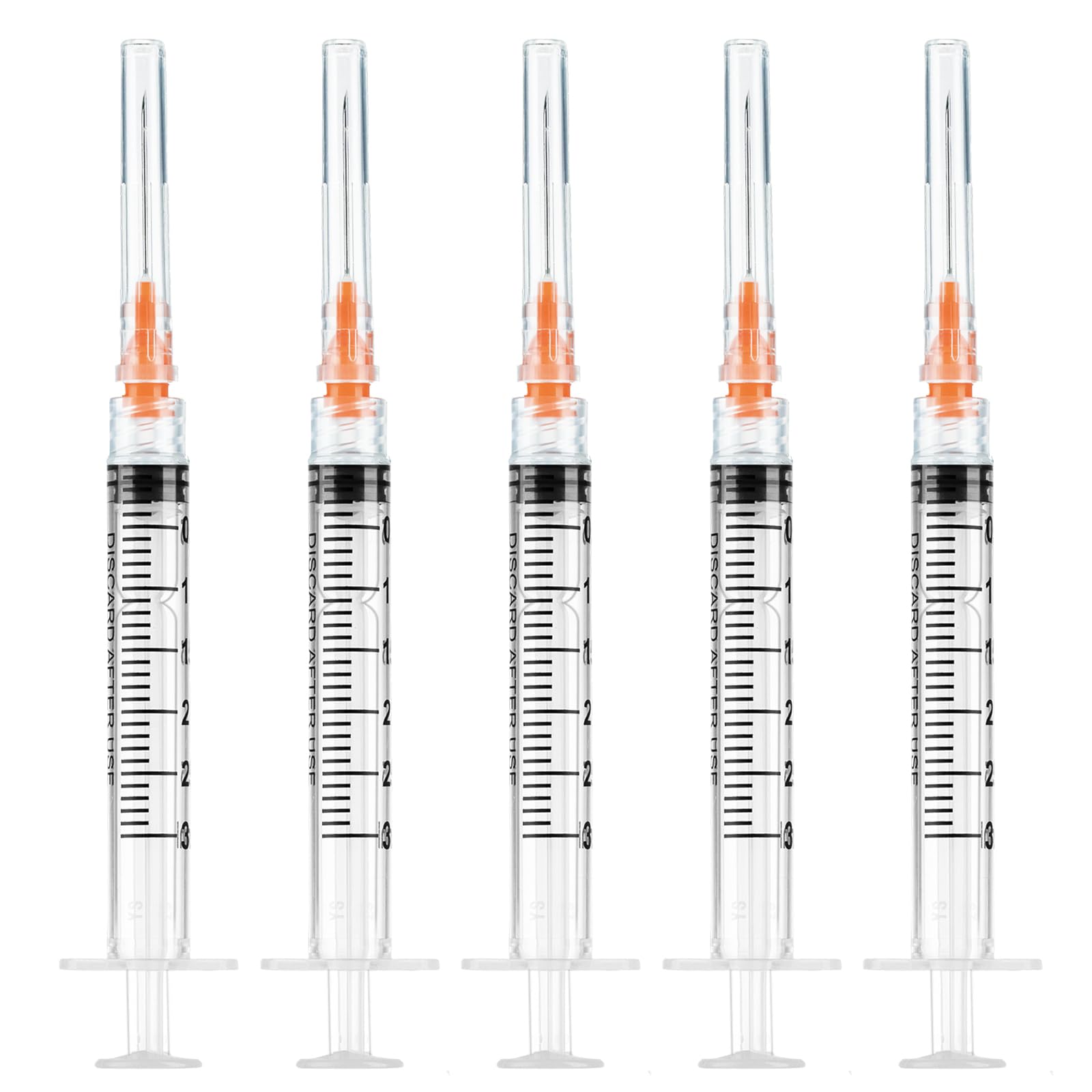 Lab Syringes - 50 Pack Disposable 3ml -6 Lab Syringes - 50 Pack Disposable 3ml -6