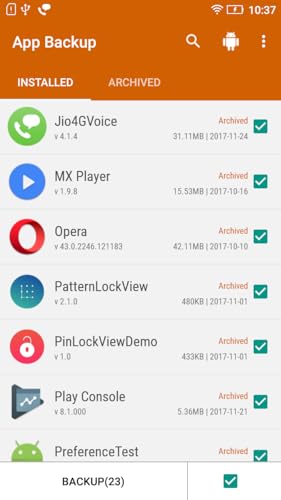 App backup & restore - Apk backup