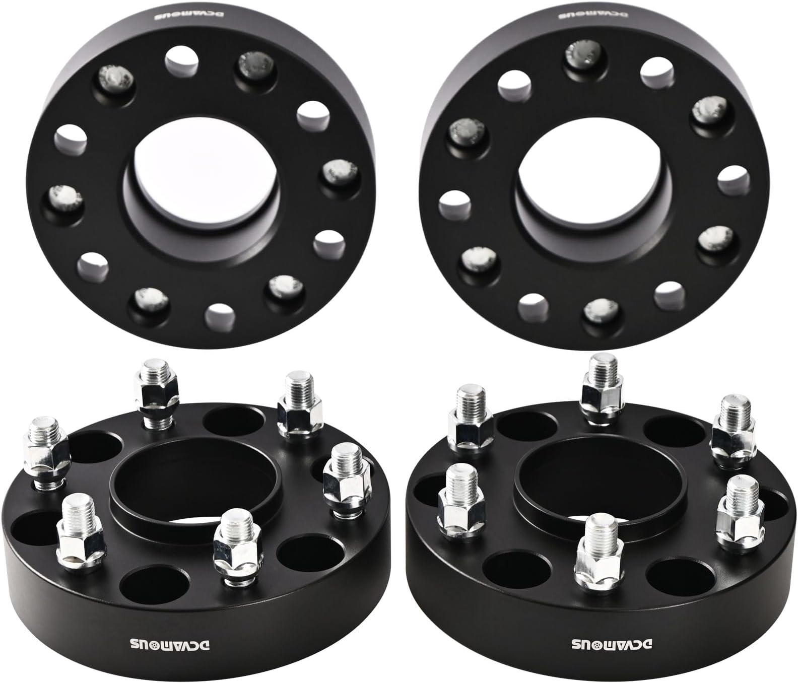 4pc Forged 6x135 Hubcentric Wheel Spacers 1.5 Inch 14x1.5 Stud 87.1mm Bore