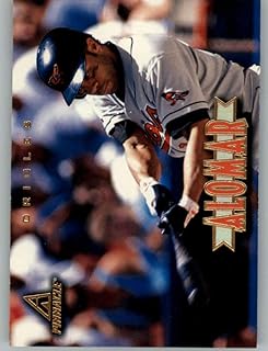 1997 New Pinnacle #102 Roberto Alomar NM-MT Baltimore Orioles Baseball MLB