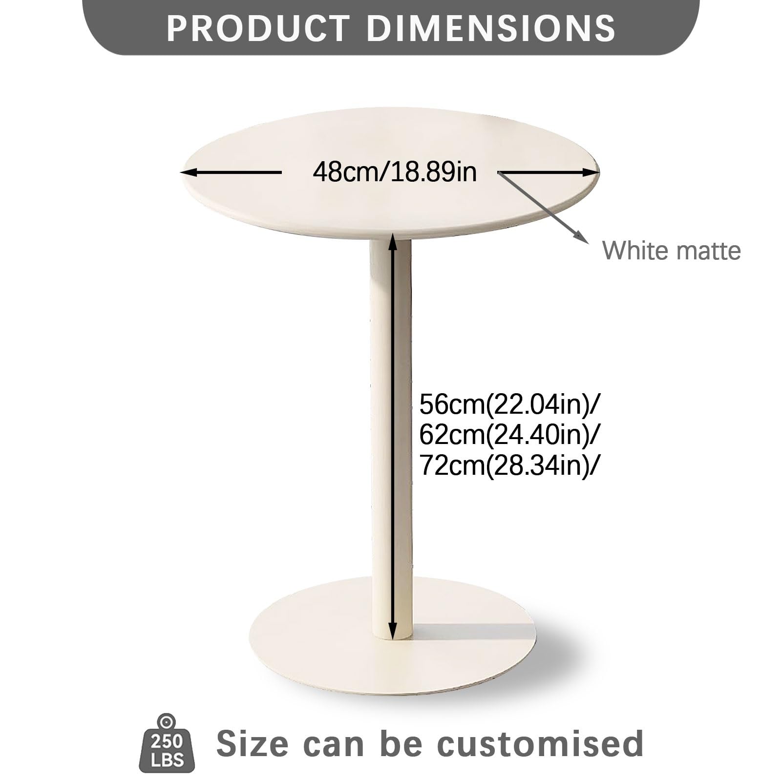 Ronde Eettafel Voor 4/6 Personen - D 80 X H 76 Cm - Blad Van Gemarmerd MDF En Poten Van Goudkleurig Metaal Wit Goud Ronde Eettafel Voor 4/6 Personen - D 80 X H 76 Cm - Blad Van Gemarmerd MDF En Poten Van Goudkleurig Metaal Wit Goud