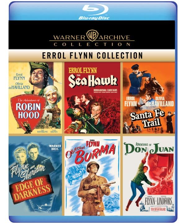 Errol Flynn-6 Film Collection