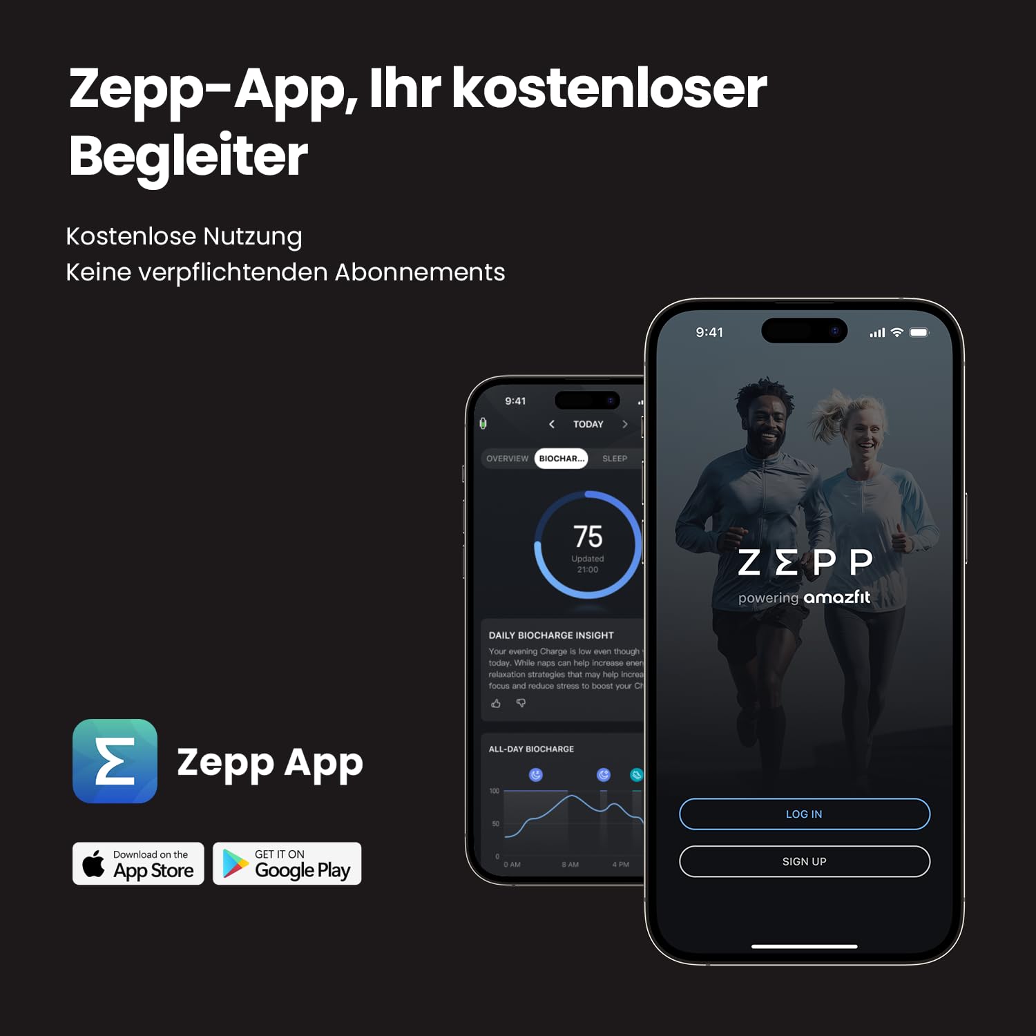 Amazfit Helio Strap Smart Band Fitness-Tracker, 24/7 Aktivitäts und Schlaftracker mit Herzfrequenz, 10 Tage Akkulaufzeit, 50+ Sportmodi, Krafttraining, HYROX, Kein ABO erforderlich für Android&iPhone