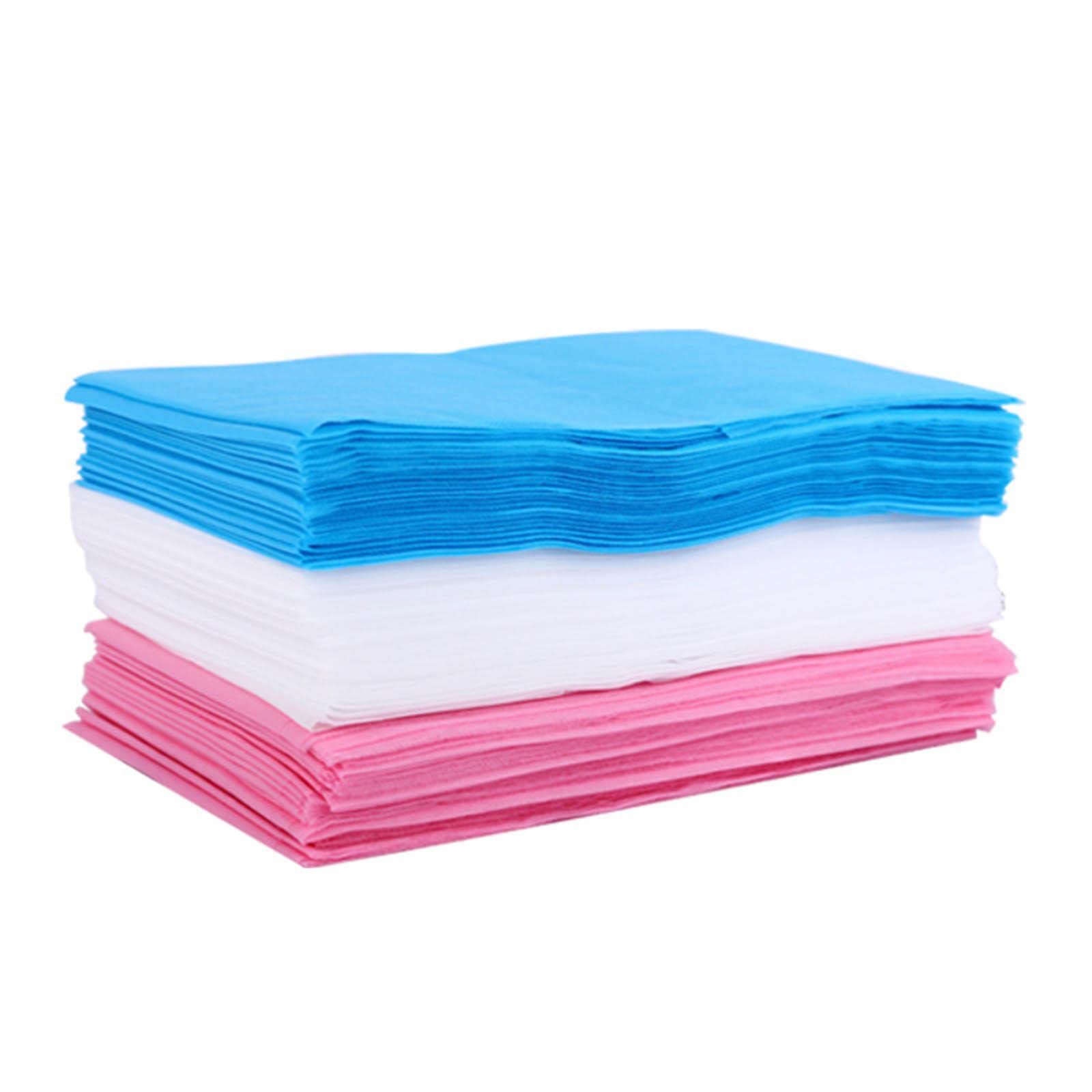 Sharplace 100x sábana desechable tejida cubierta de de masaje, rosa sin agujero