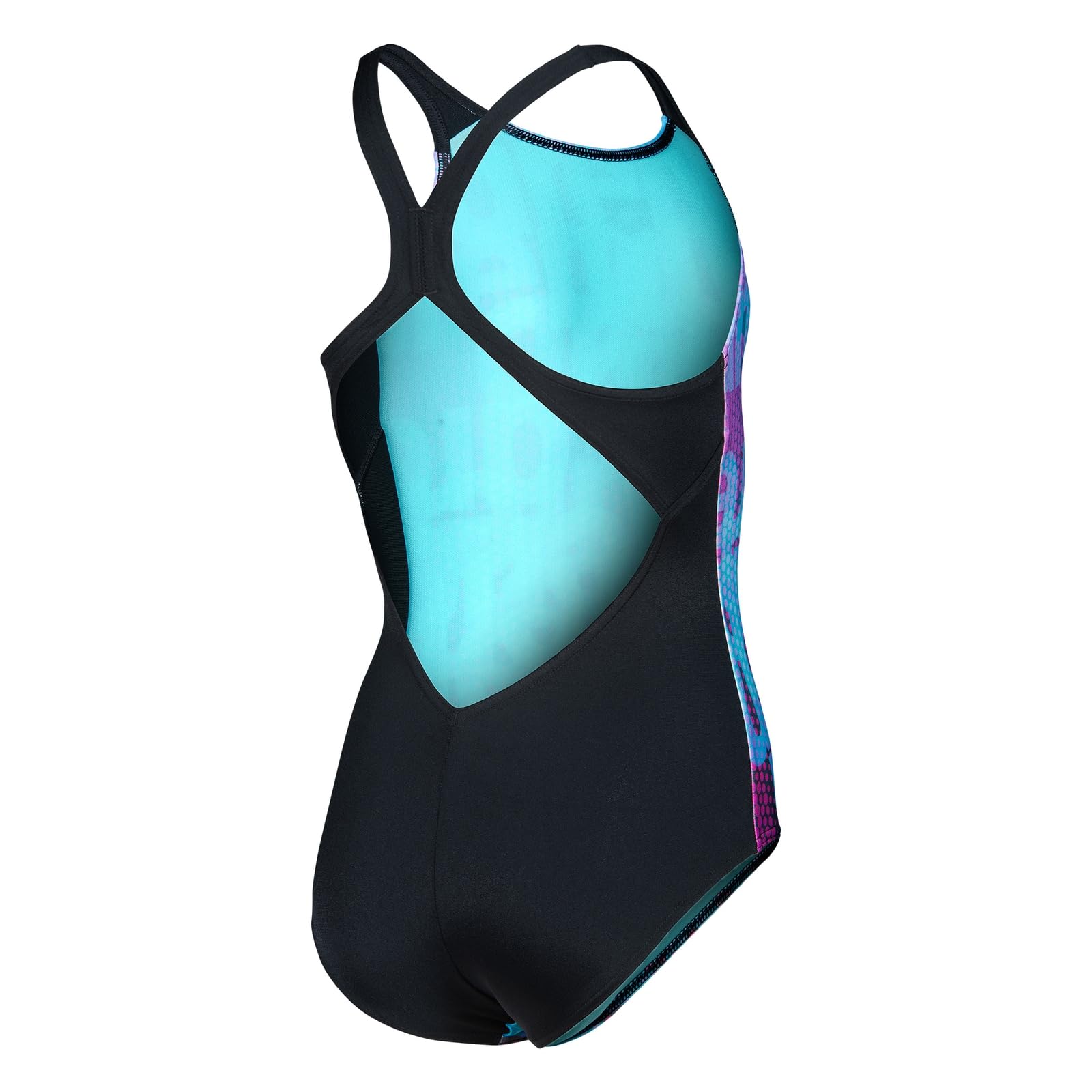 Arena Girl's Arena Multi Colours Swimsuit V Back Une-pièce Fille
