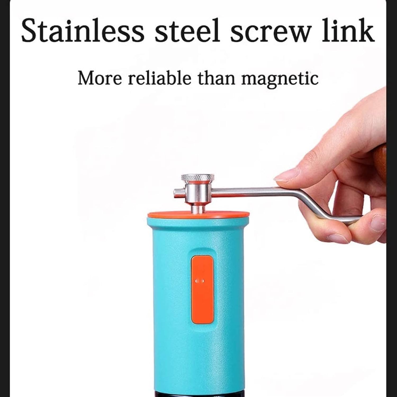 Manual Coffee Grinder Coffee Grinder Milling Mill Mini Bean Milling Portable Kitchen Grinding (Color : A)(A)