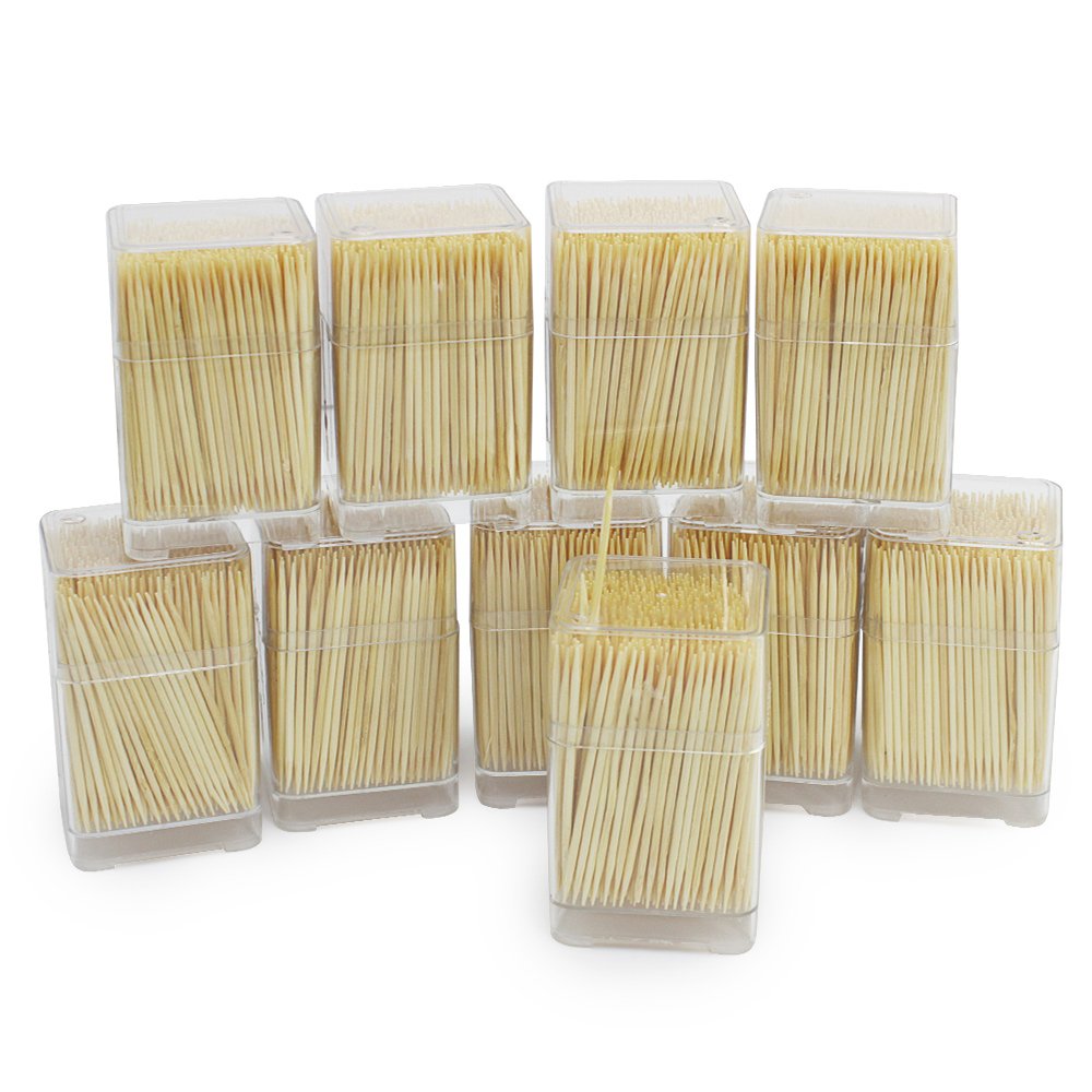 Cure-Dents en Bois 6,3 cm 4500 Pièces - Com-Four®