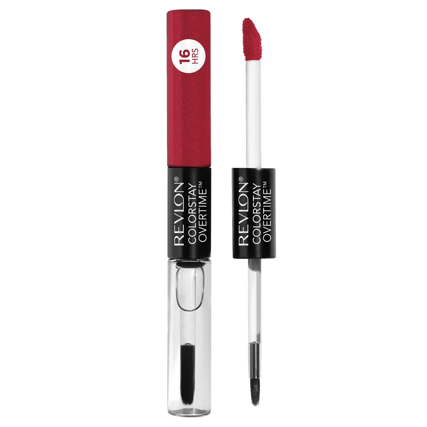 Colorstay Overtime Lipcolor, Long-wearing, Shiny Lip color, Kiss proof & Smudge Proof. 99% Moisturizing ingredients, Ultimate Wine - (140)