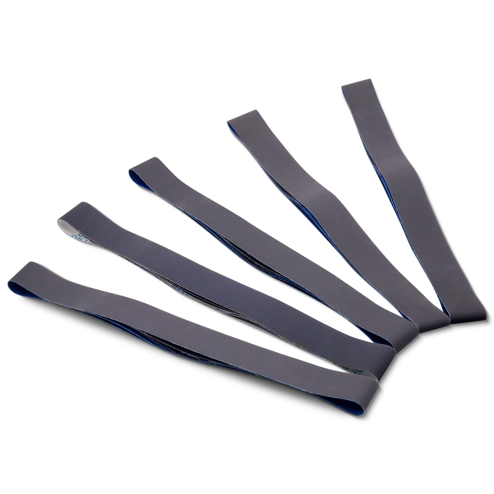 2 correas de lijado de carburo de silicio 42, paquete de 15 correas de lijado de afilado de cuchillos de 2 x 42, 5 piezas de cada una de 600, 800, 1000 bandas de lijadora para metal y madera (paquete