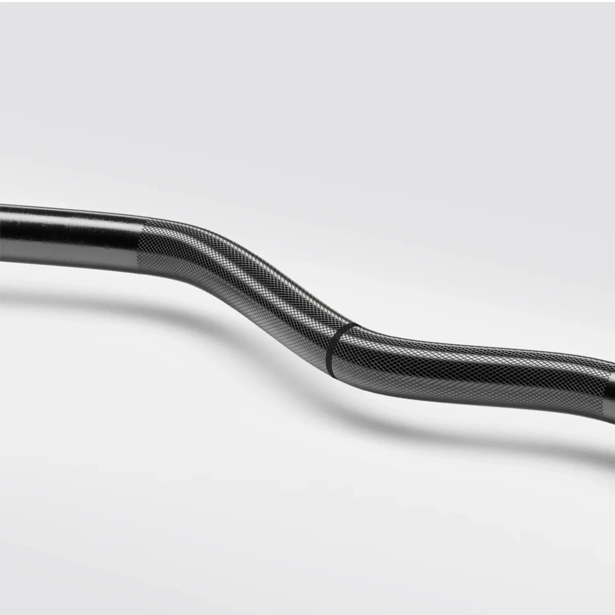 RitKeep 1,2 m Olympic EZ Curl Bar 300 kg Belastbarkeit für Armtraining