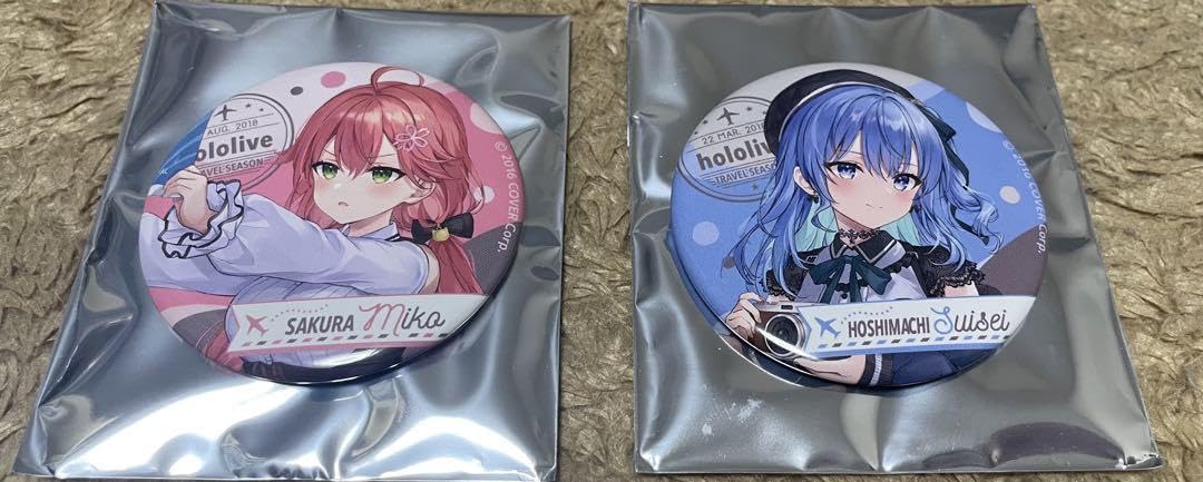 ホロライブ 不知火建設 しらけん 星街すいせい 缶バッジ 48個セット