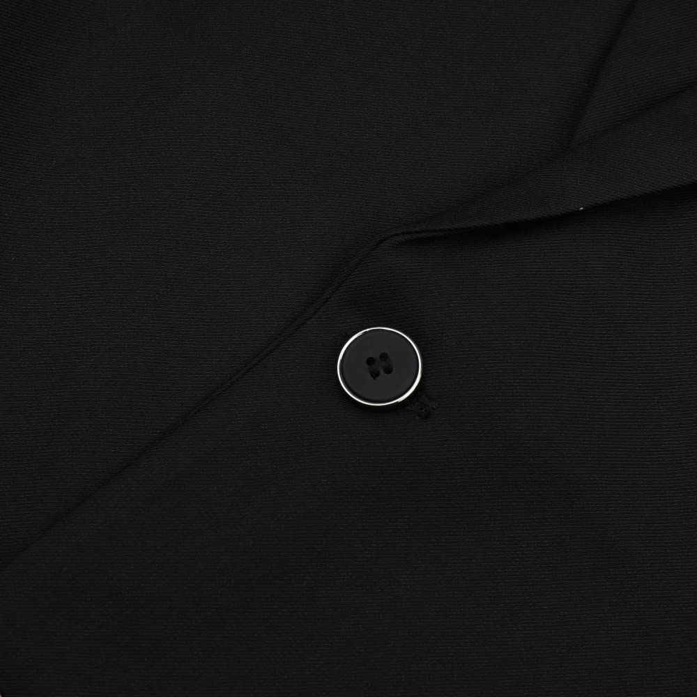 Allthemen Abito da Uomo in 2 Pezzi in Tinta Unita con Due Bottoni Giacca Formale da Lavoro per Matrimonio Blazer + Cravatta
