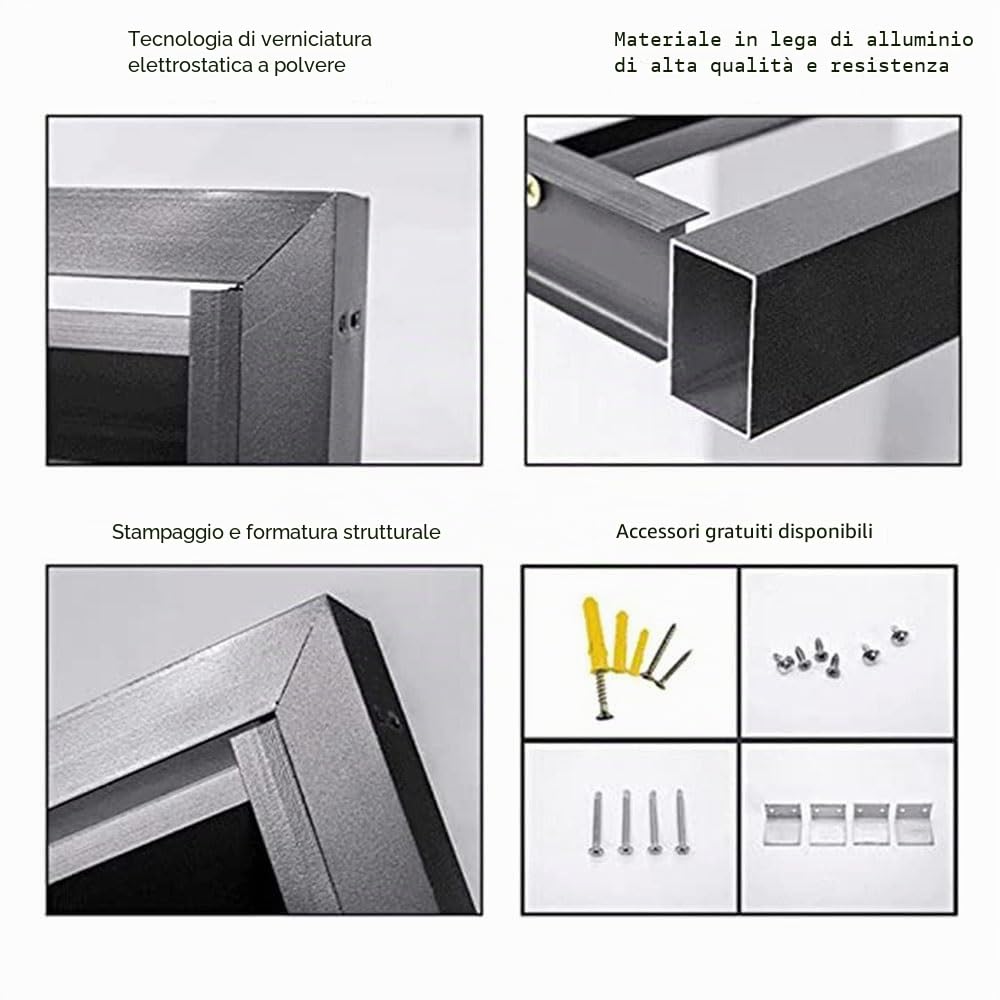 Copri Condizionatore da Esterno Copertura Condizionatore Esterno in Leghe di Alluminio,Telo Copri Condizionatore Esterno Schermo Decorativo per Recinzione Privacy,Grigio,110x60x80cm