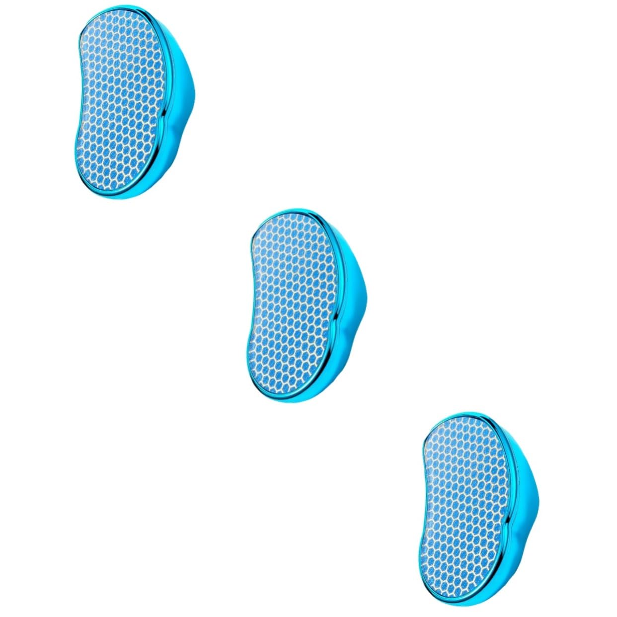 POPETPOP 3piezas Herramienta De Pedicura Nano Removedor De Muerta y Durezas Diseño Elegante y Práctico Cuidado De Pies Azul