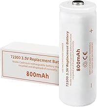 Replacement for Welch Allyn 72300 Battery,3.5V 800mAh Nickel-Cadmium Rechargeable Battery Fits for Welch Allyn Otoscope 71000-A,71000-C