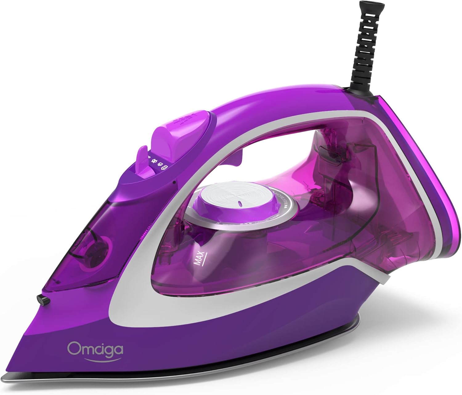 [2022 Upgraded] OMAIGA Steam Iron, 1750W Iron for Clothes