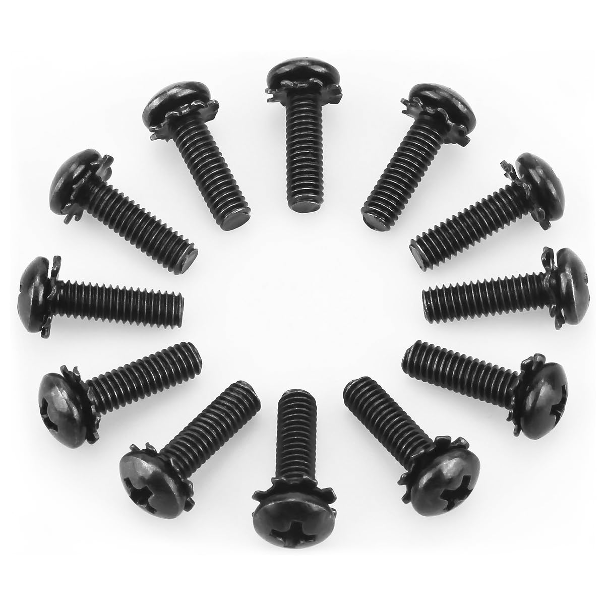LG TV Base Stand Screws - Set Of 4, Part # FAB30016124 (Replacement Hardware)