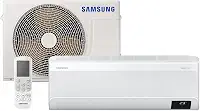 Ar-condicionado Split Inverter Samsung WindFree Pro Energy Sem Vento 9.000 BTUs Frio AR09CVFAAWKNAZ 220V