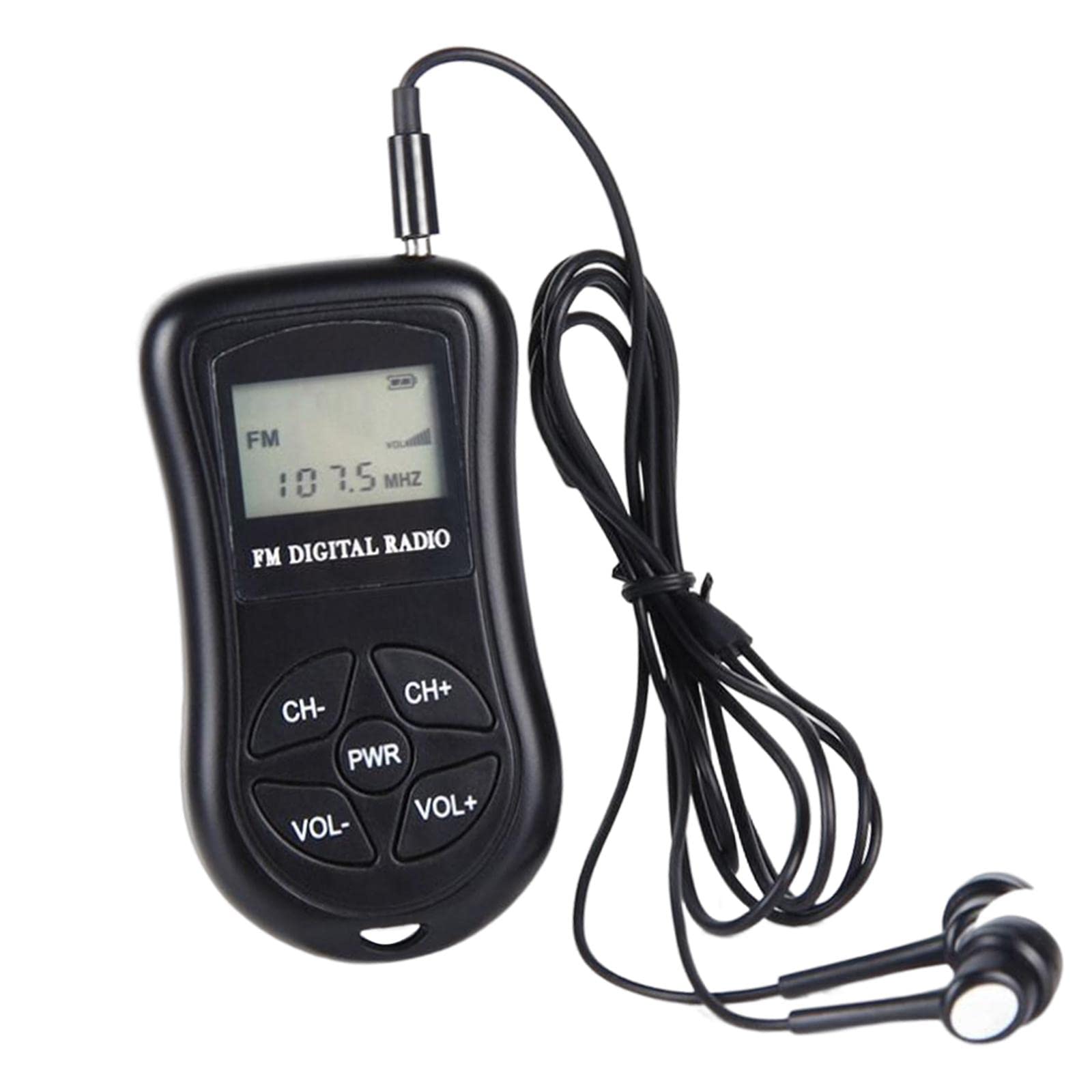 FM Portable Pocket Radio Conference Receiver Battery Operated for Jogging-image-39
