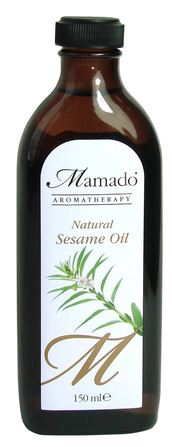Mamado Aromatherapy Natural Sesame Oil - Blended with Sweet Almond Oil 150ml