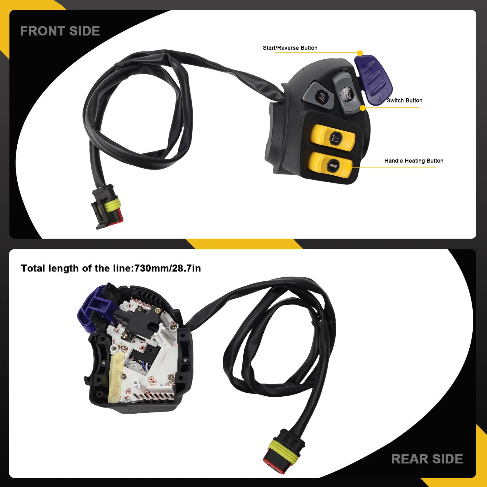 Amazon.com: 515177509 Left Handle Control Housing Switch Light Fit