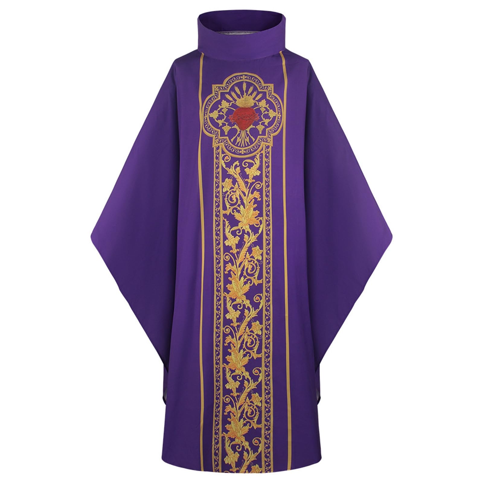 Casulla sacerdotal cómoda bata de misa transpirable que evita el calor en el altar 5