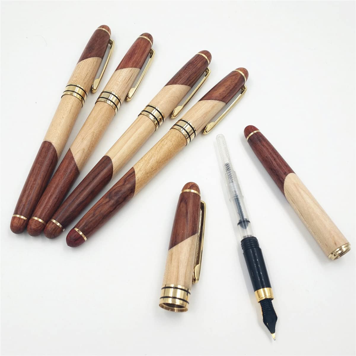 Lot de 3 stylos plume en bois de calligraphie vintage fournitures scolaires meilleur stylo plume en fibre de verre stylo plume stylo plume stylo plume stylo stylo plume stylo stylo de bureau