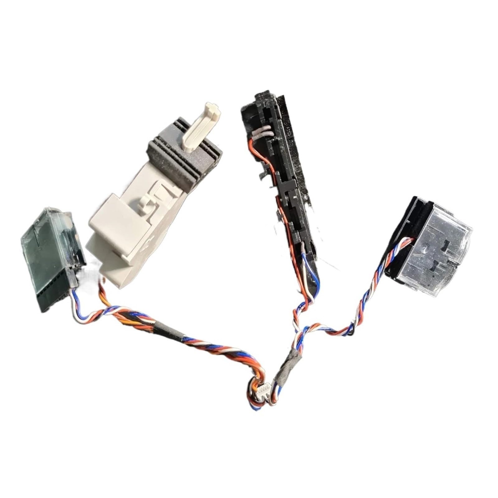 1 zestaw przedni element udarowy prawy lewy zderzak czujnik klifu, kompatybilny z Roborock, S5Max S50 Max S55 Robot Vacuum Cleaner Przeszkoda
