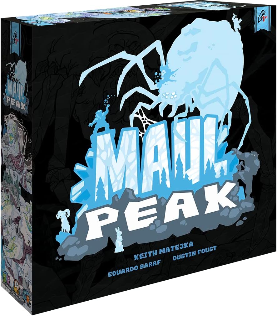 Pencil First Games Maul Peak Board Game – an Asymmetric Tactics Game of Giant Guardians and Fierce Bears by Pencil First Games for 2 Players