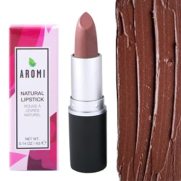 Natural Lipstick | Chocolate Brown Lipstick - Vegan and Cruelty-free Beauty - Moisturizing, Dye-free, Palm-free Coffee Toffee