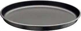 Forma de Pizza Assadeira Redonda em Alumínio Antiaderente Grafite – Resistente e Durável para Forno (31 cm)