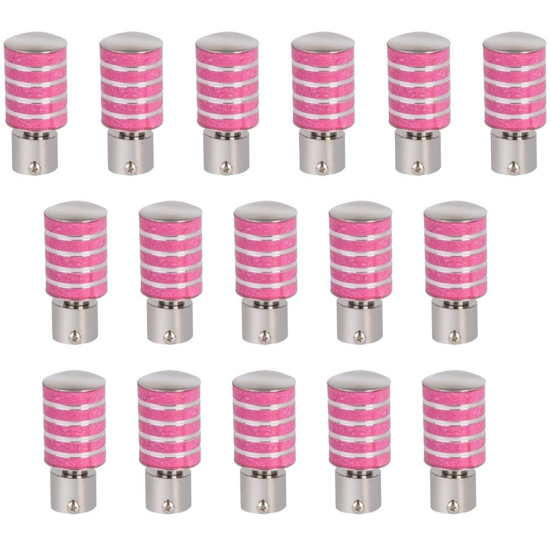 INKART� Stainless Steel Curtain Bracket Rod Pocket Finials Designer Door and Window Rod Support Fittings, Curtain Rod Holder (Pack of 16, Pink) (B0C2Z66STJ) Amazon Price History, Amazon Price Tracker