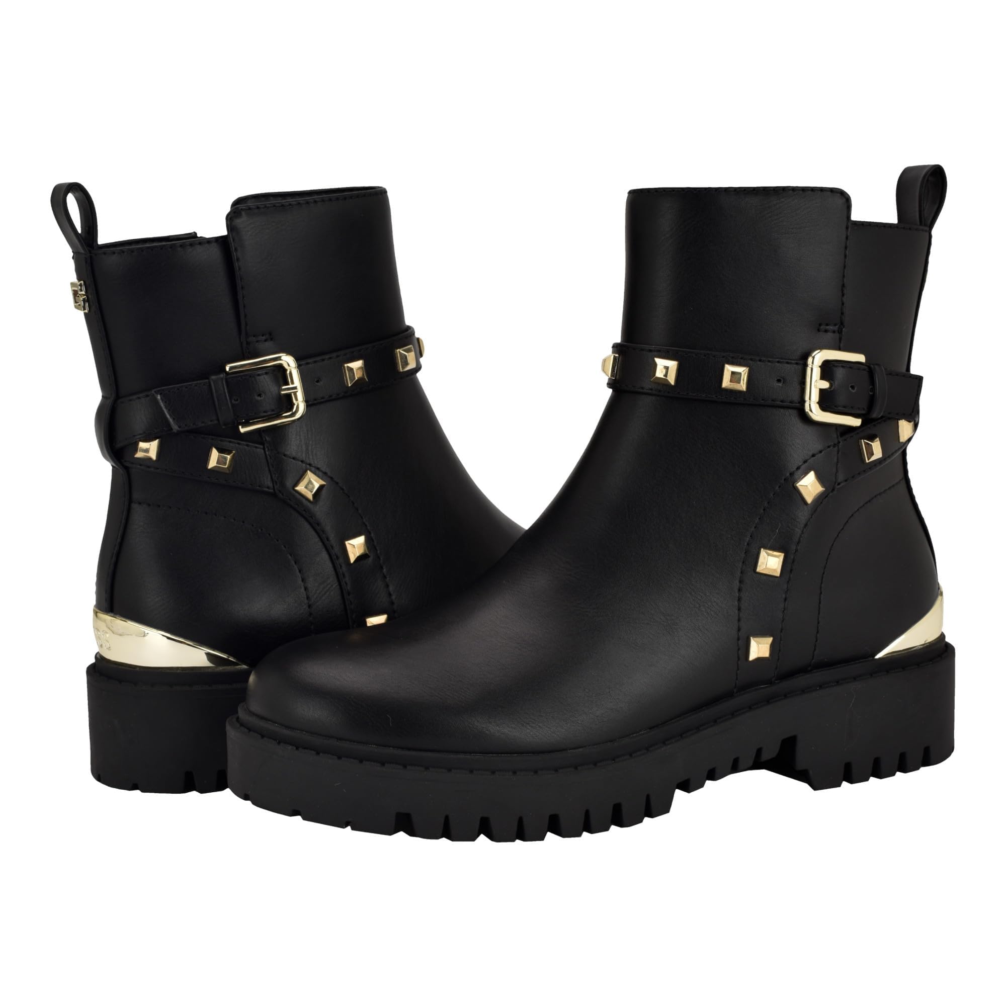 GUESS Women's Oliy Ankle Boot, Black 002, 7 UK