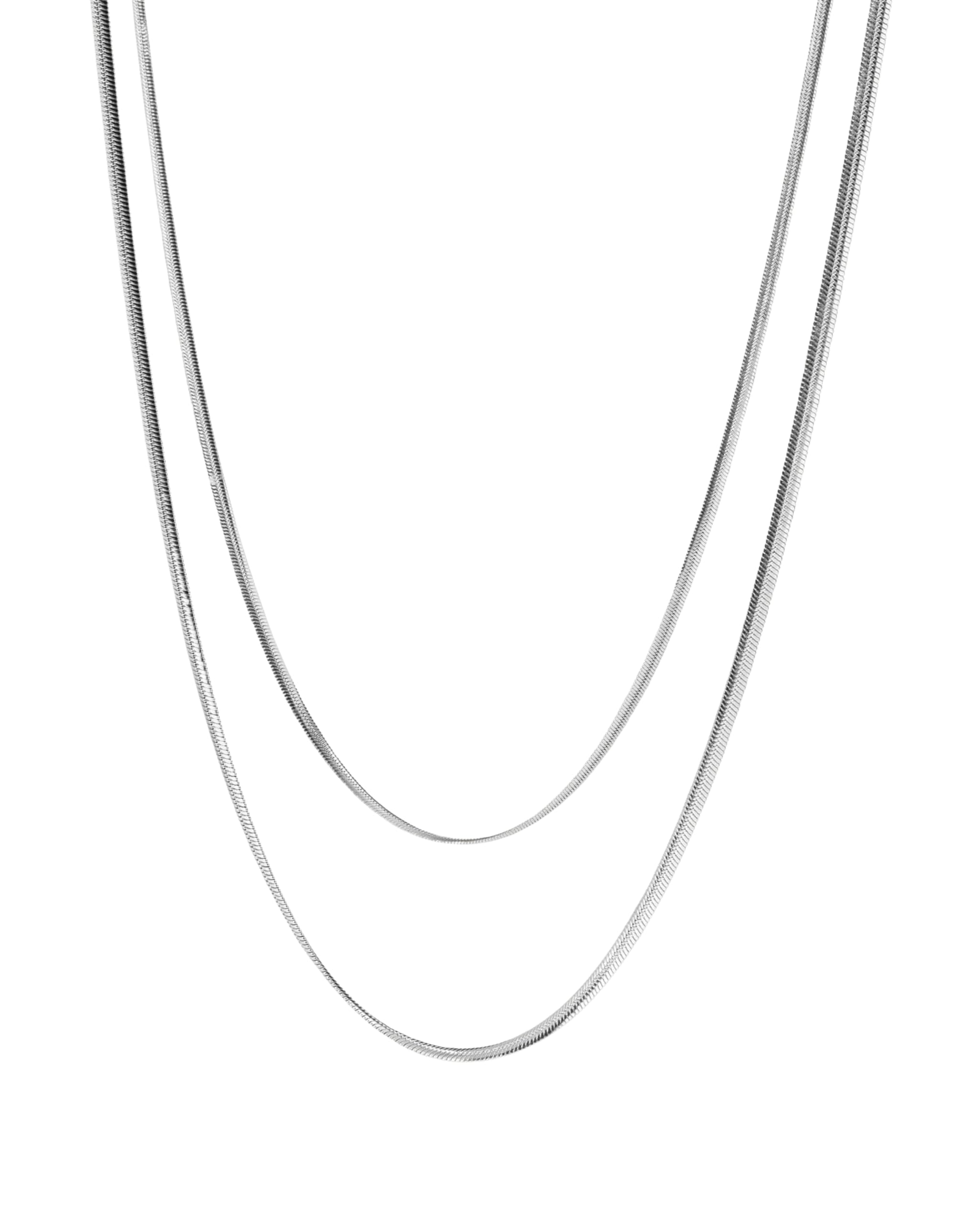 Pureleiu00ae Plain - Collana Da Donna In Acciaio Inossidabile
