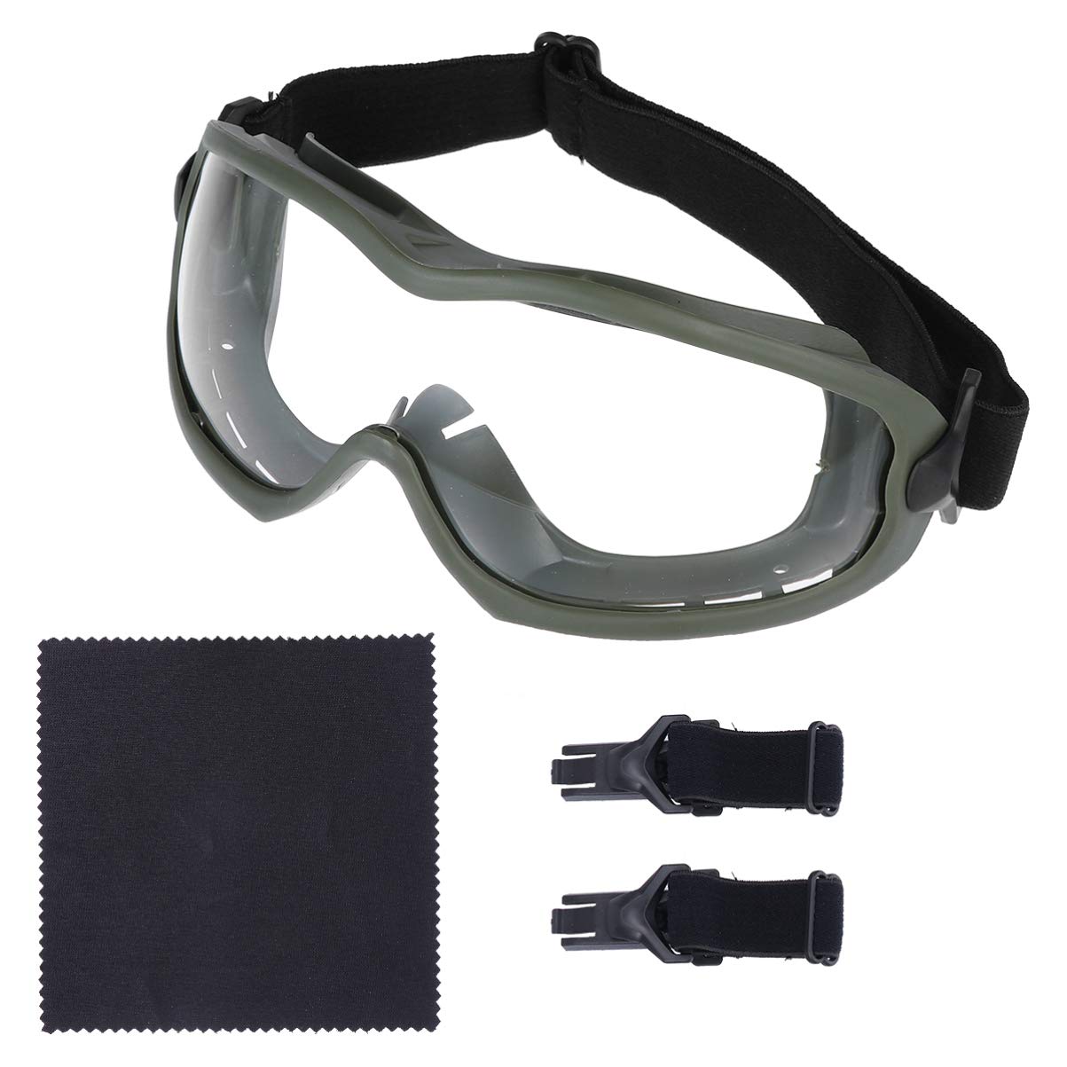 Ciieeo Ant Antiform Protective Goggles Anti-Impact Outdoor Riding Safety Glasses Tactical Goggles for Men and Women Suitable for Cycling and Sports