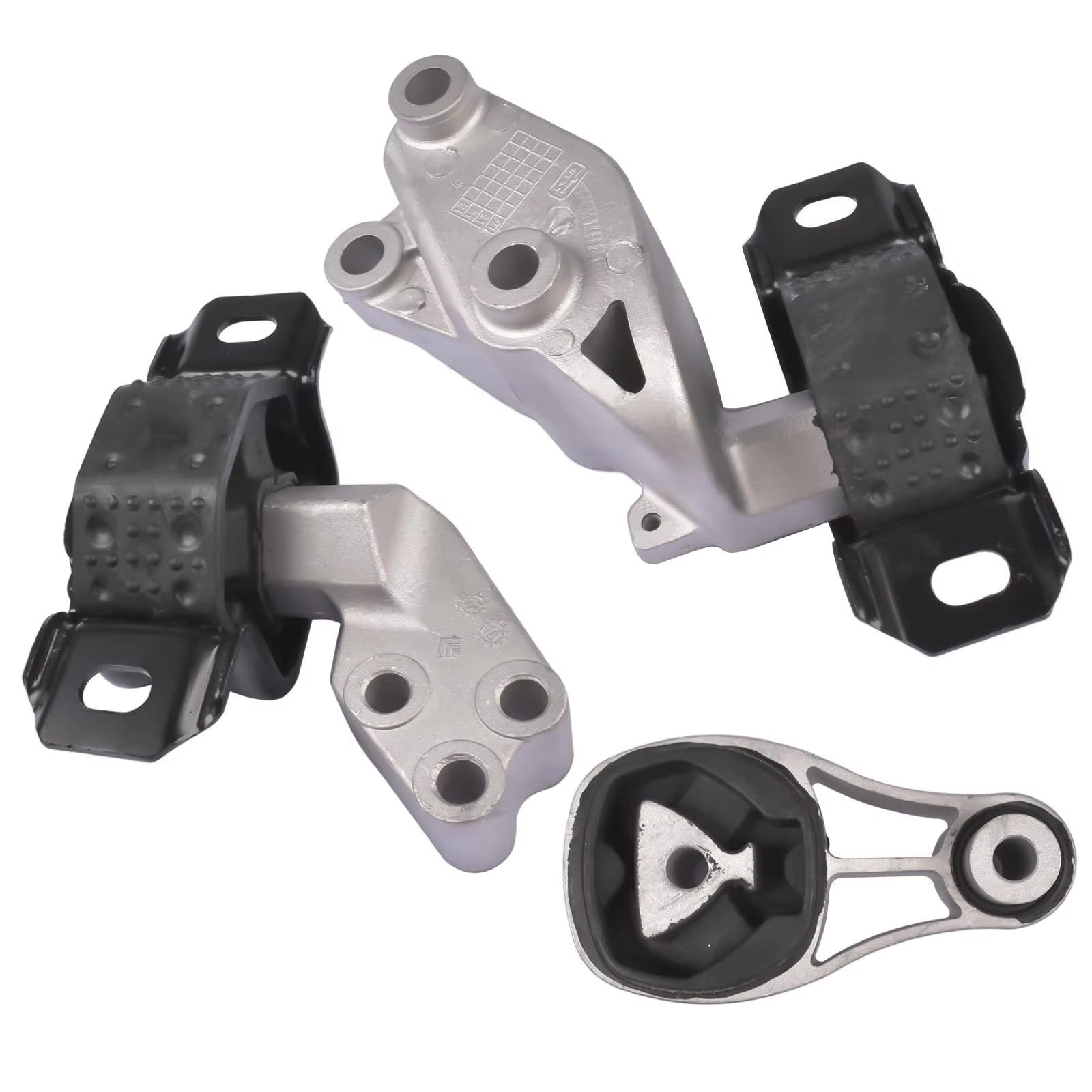 Kit supporto motore Compatibile con Smart Per Fortwo 451 1.0L L3 2008-2015 1322200048 1322200148 Set di 3 supporti motore e trasmissione