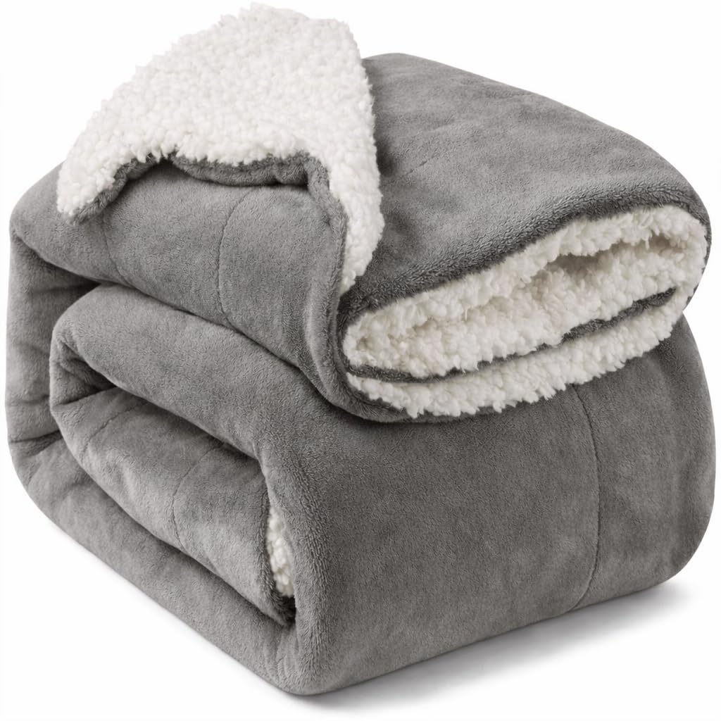 BRANDONN Kids Baby Blanket All Season Fluffy 2 Layered AC Wrapping Sheet Coral Fur & Sherpa Blanket for Baby Boys and Baby Girls, Toddlers L130 cm x B105 cm, (3-24 Months)-image-44