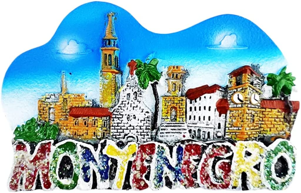 Montenegro Montenegro Fridge Magnet Refrigerator Magnet Decoration Magnet Sticker Souvenir Resin Crafts
