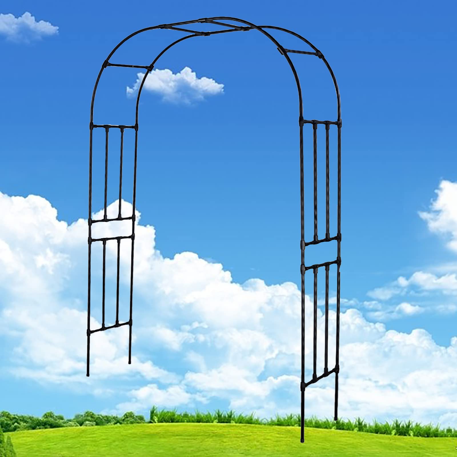 Buy Garden Arches Metal Garden Arch Steel Garden Patio Outdoor Arbor