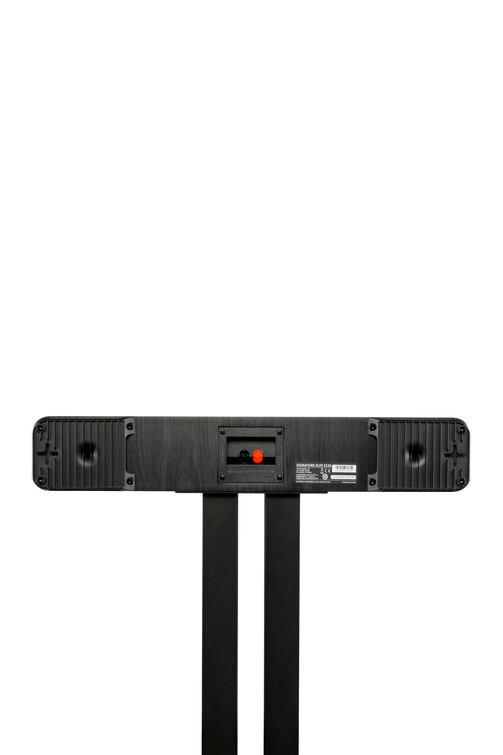 Polk Audio Signature Elite ES35 Centerlautsprecher, schlanker, hochauflösender Center Lautsprecher, Hi-Res Zertifiziert, Dolby Atmos und DTS:X kompatibel (Stück)