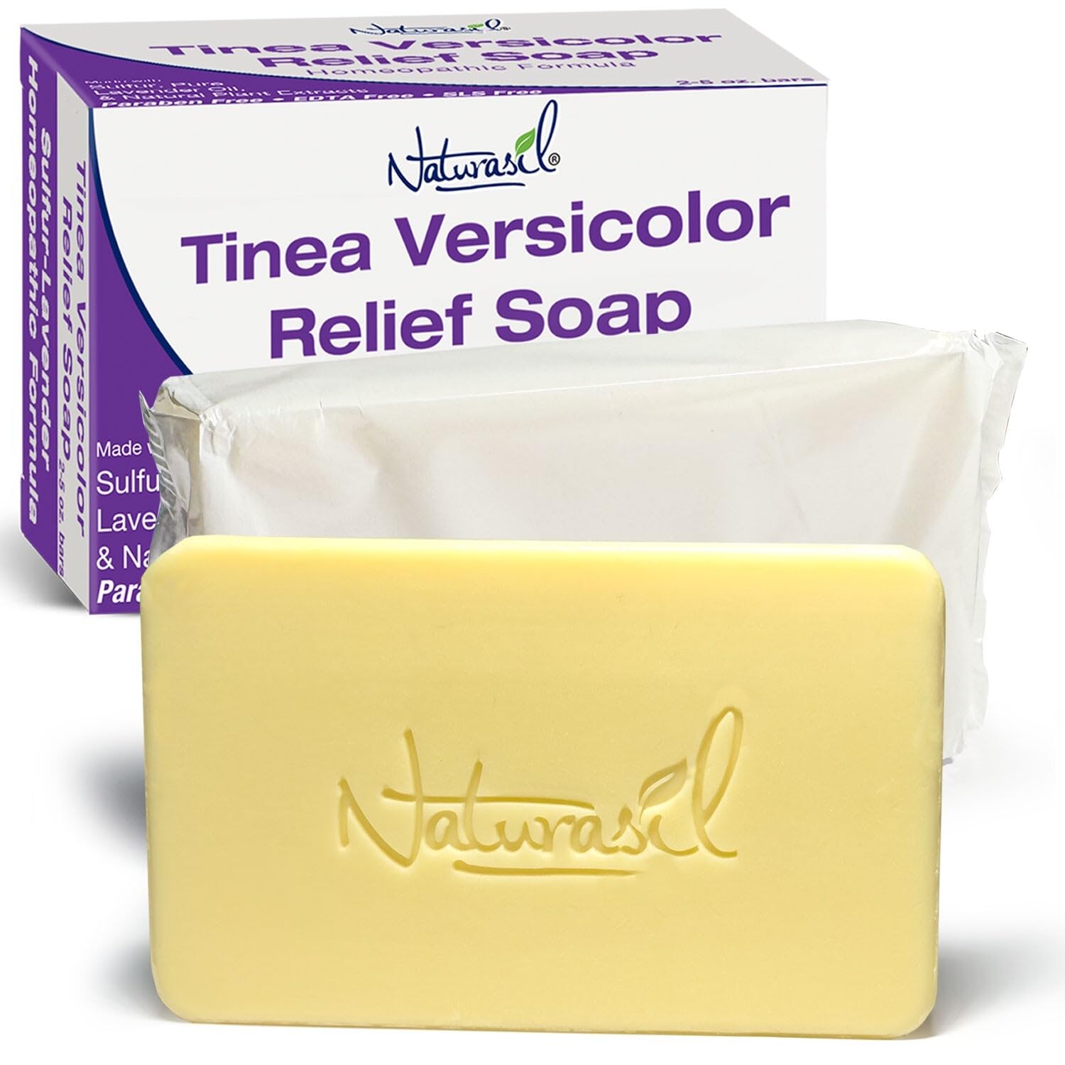 Tinea Versicolor Medicated Soap (Natural Sil) - 4 Ounces, 2 Count