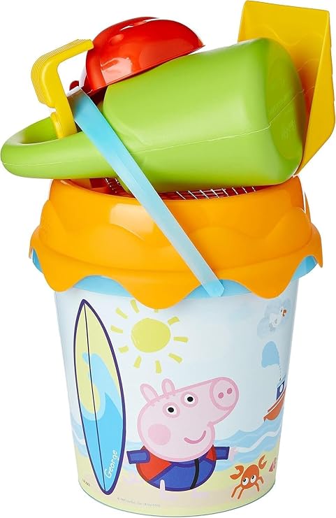 Smoby Peppa Pig 40237 Beach Bucket Complete