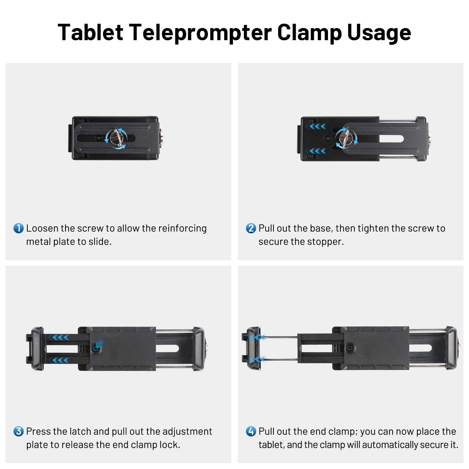 Desview Teleprompter T3 con mando a distancia para smartphone, tableta, cámara DSLR, lente gran angular para hasta 11 pulgadas, aplicación compatible con iOS/Android para entrevistas VLOG grabación de
