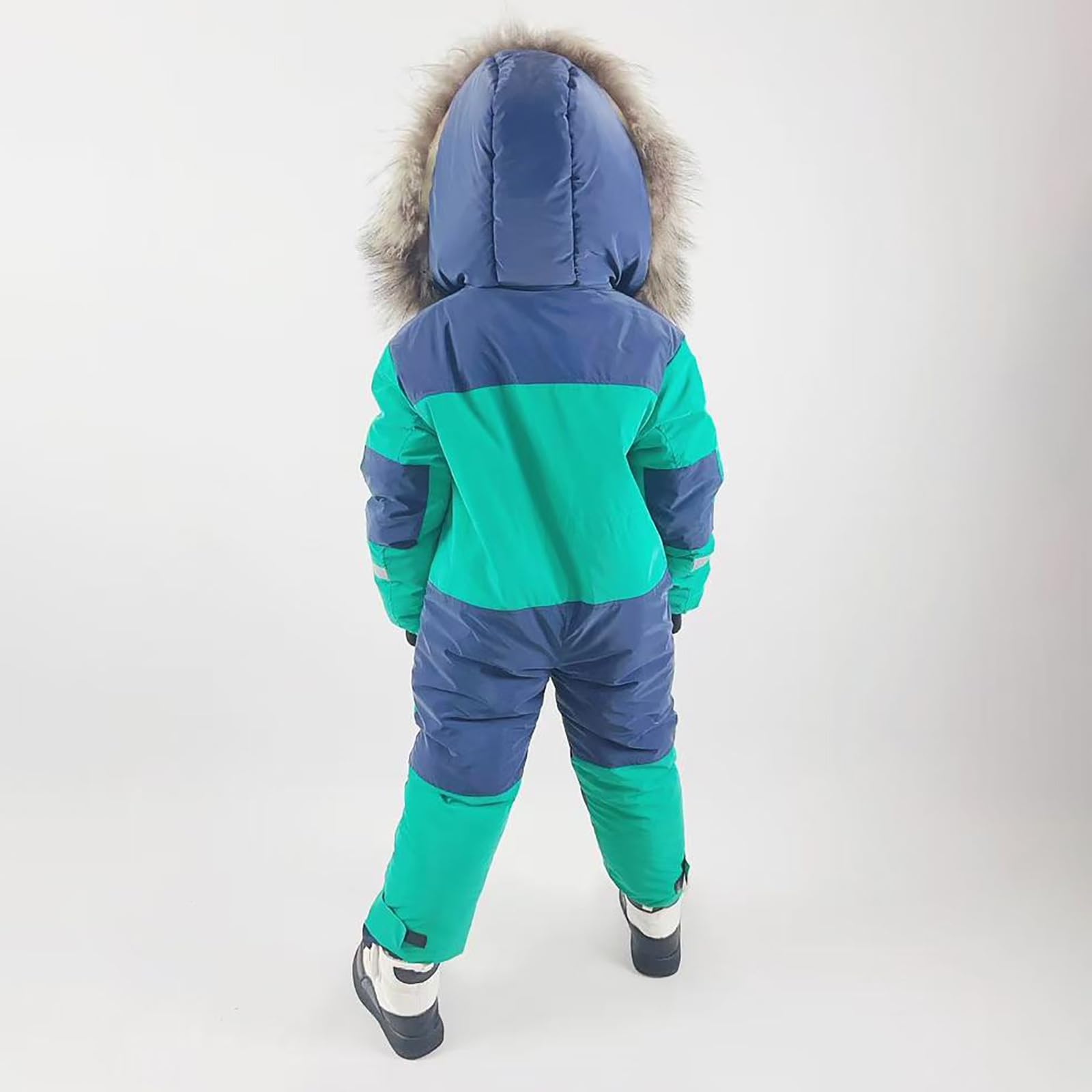 Générique Bébé Combinaison De Neige Polaire Barboteuse Fille 18 Mois Lot Body Bebe 0-3 Doudoune Garçon À Capuche Pieds Fermeture Éclair Survêtement Veste Chaud Filles