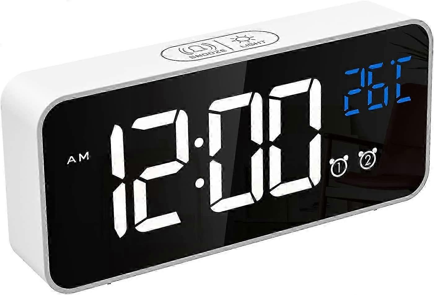 JOYHAPPST ILWHE LED Digital Alarm Clock