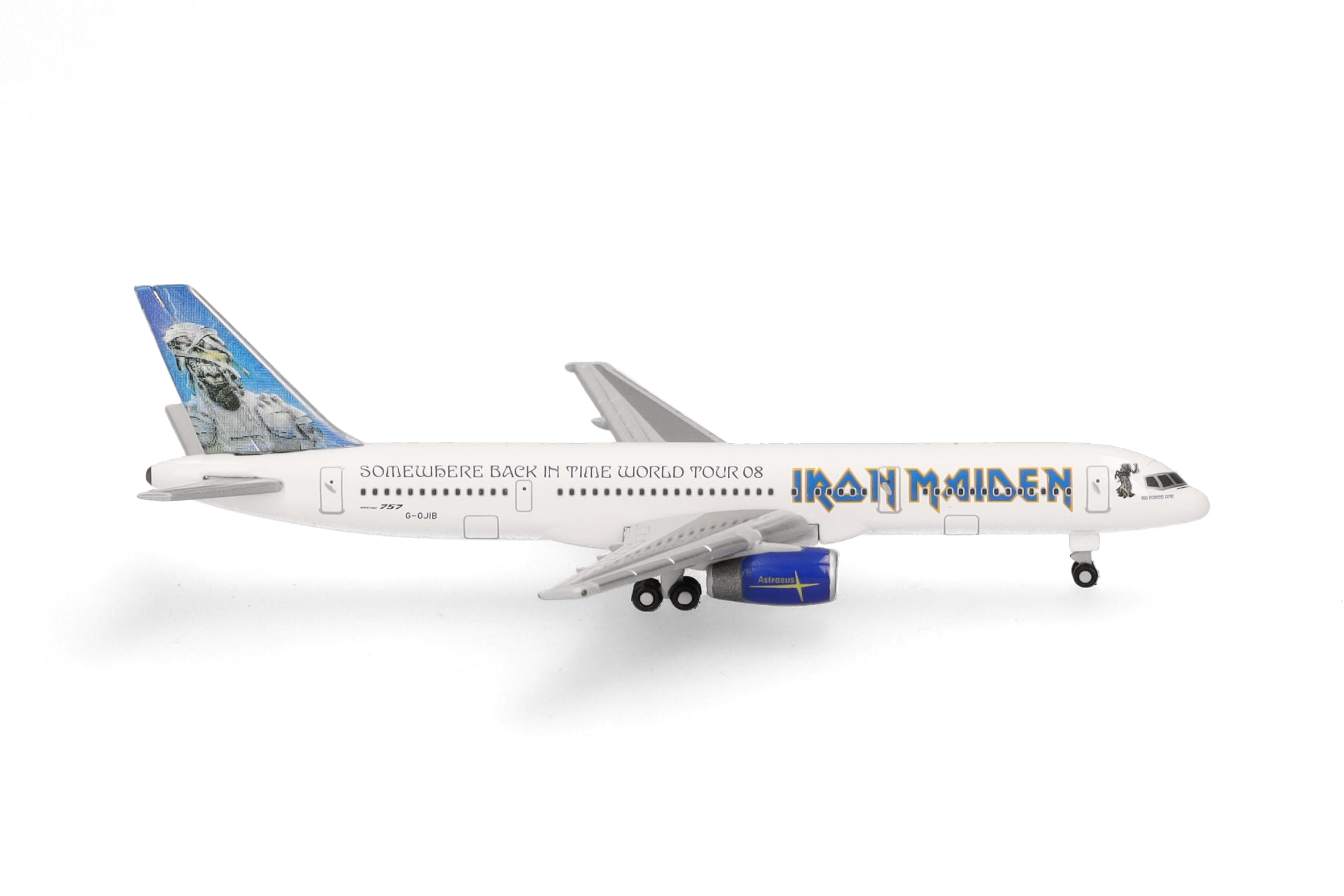 Herpa - Iron Maiden (Astraeus) Boeing 757-200 